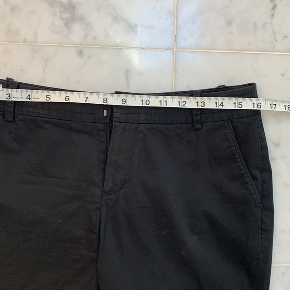 Mexx cropped black cotton pants. - Picture 2 of 7